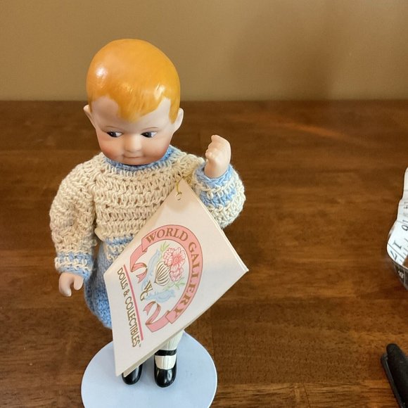 Patricia Loveless Miniature Porcelain Doll 'Buster' - Picture 2 of 8